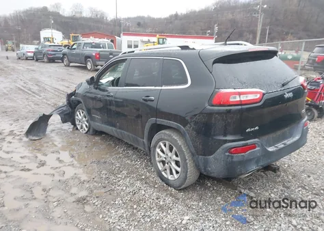 2015 Jeep Cherokee Latitude из США, поврежденный, VIN 1C4PJMCSXFW792616